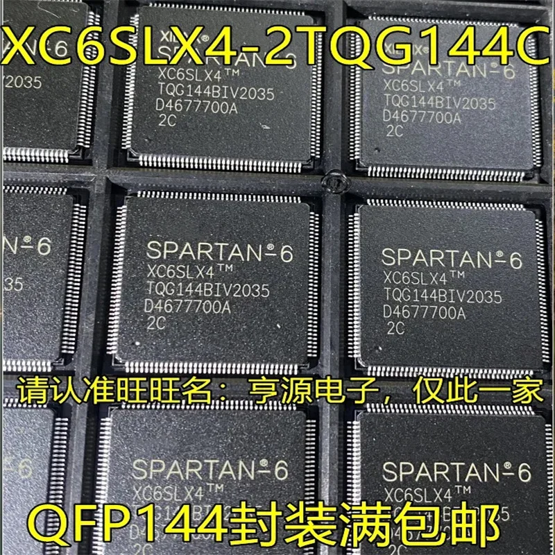 1-10 шт. XC6SLX4-2TQG144C XC6SLX4-2TQ144I XC6SLX4-3TQG144C XC6SLX4-3TQT144 XC6SLX4-TQG144 QFP144
