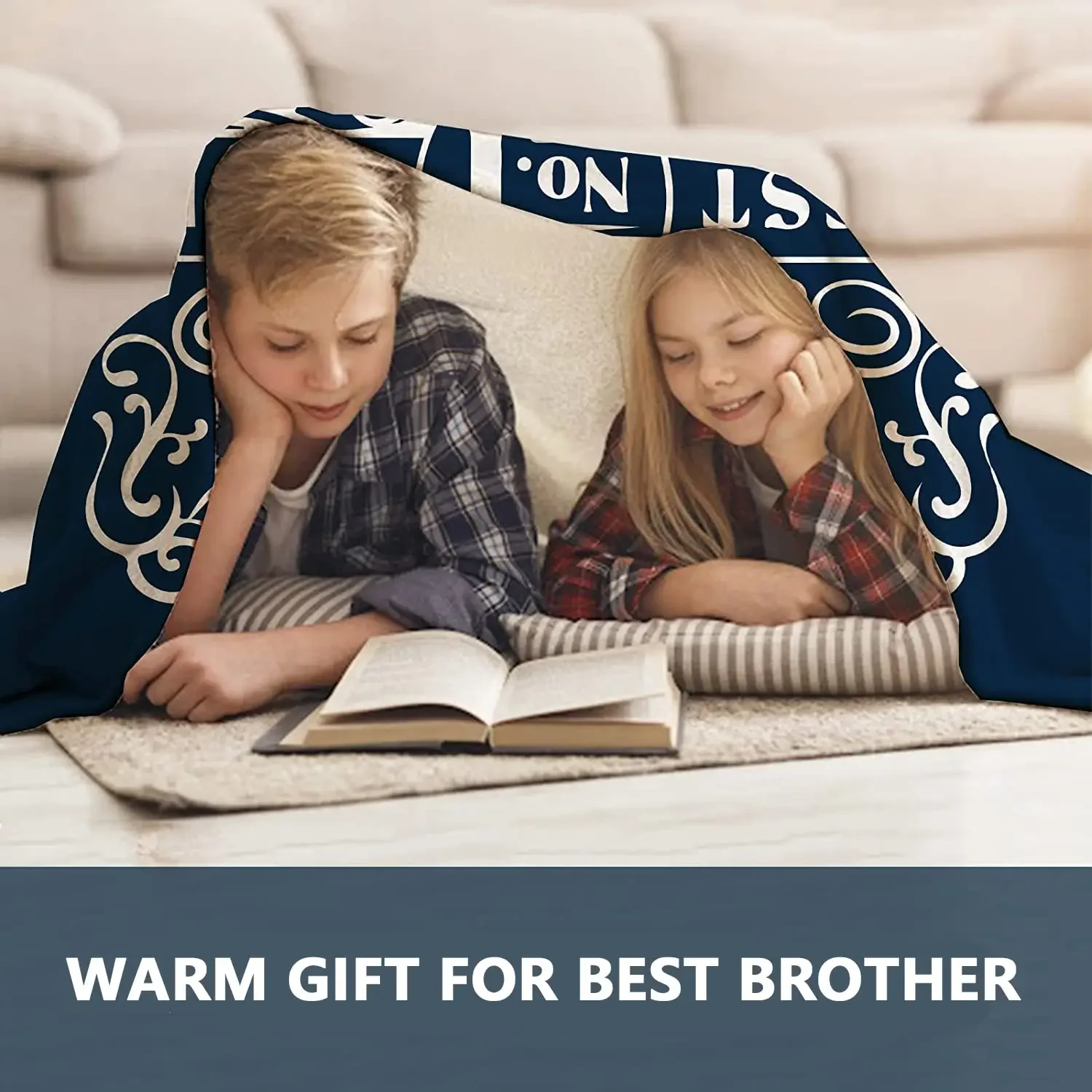 Лучшее подарочное одеяло для брата рождественский подарок на каждый день