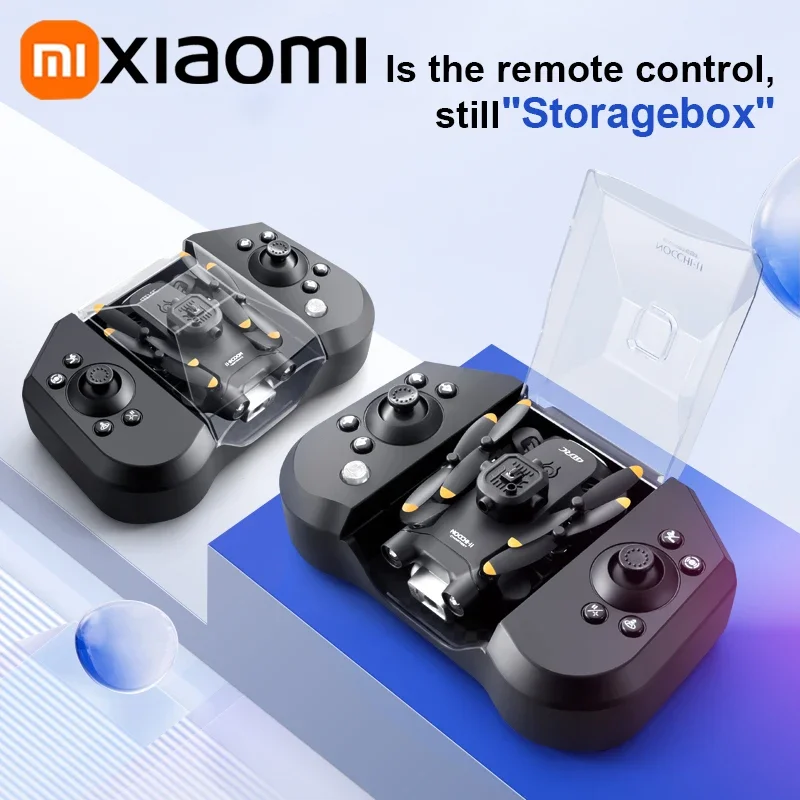 Фото Xiaomi Mini V30 Drone 8K Aerial HD Профессиональные радиоуправляемые дроны Пятисторонний вертолет для предотвращения препятствий Удобный GPS-дрон с VR №5