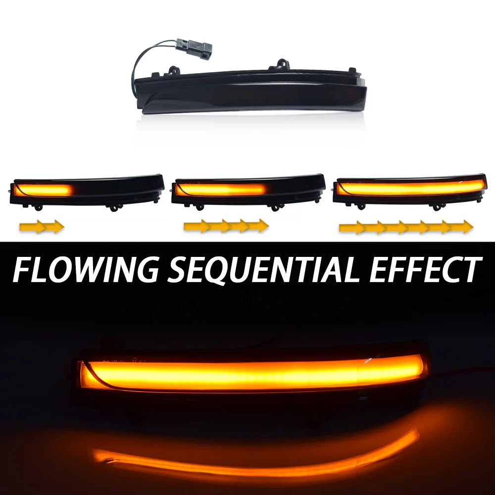 Фото 2 шт. для VW GOL G5 G6 G7/8 CrossFox Suran UP! Светодиодные динамические указатели поворота для боковых зеркал заднего вида Vento Polo Jetta Mk6 №5