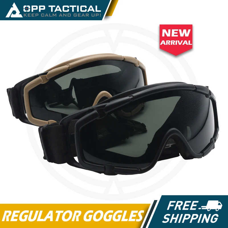 FMA-gafas tácticas de Airsoft, lentes balísticos militares para casco, protección ocular de Paintball, 2 unidades
