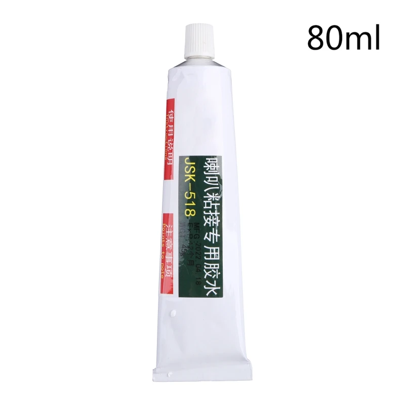 80ml Super Electronic Repair Glue Adhesive for Speaker Dust Paper Cone Bonding Edge Professional |