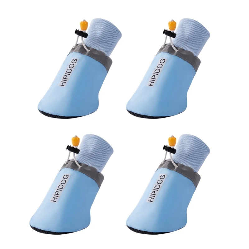 

Легкие ботинки для домашних животных 4 шт./компл. Симпатичные ботинки для собак Повседневная прогулочная обувь ботинки для собак Повседневн...