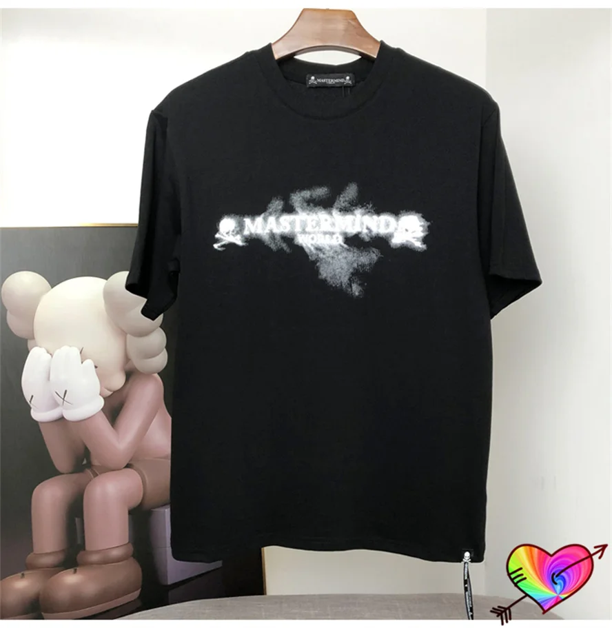 

2023 Shadow Skull Logo Mastermind World Tee Men Women 1:1 Mastermind Japan T Shirt High Street Tops Oversize MMJ Short Sleeve