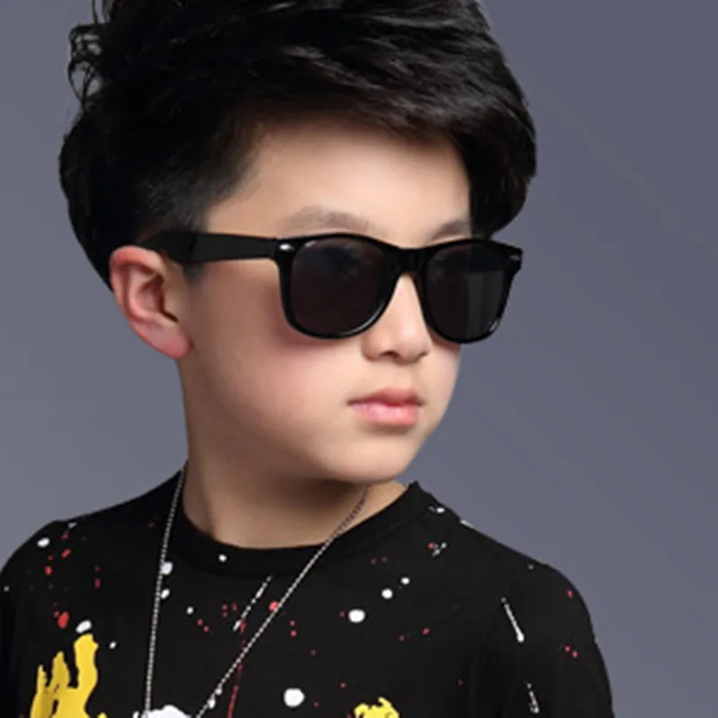 

2022 Fashion Brand Kids Sunglasses Child Black Sun Glasses Anti-uv Baby Sun-shading Eyeglasses Girl Boy Sunglass