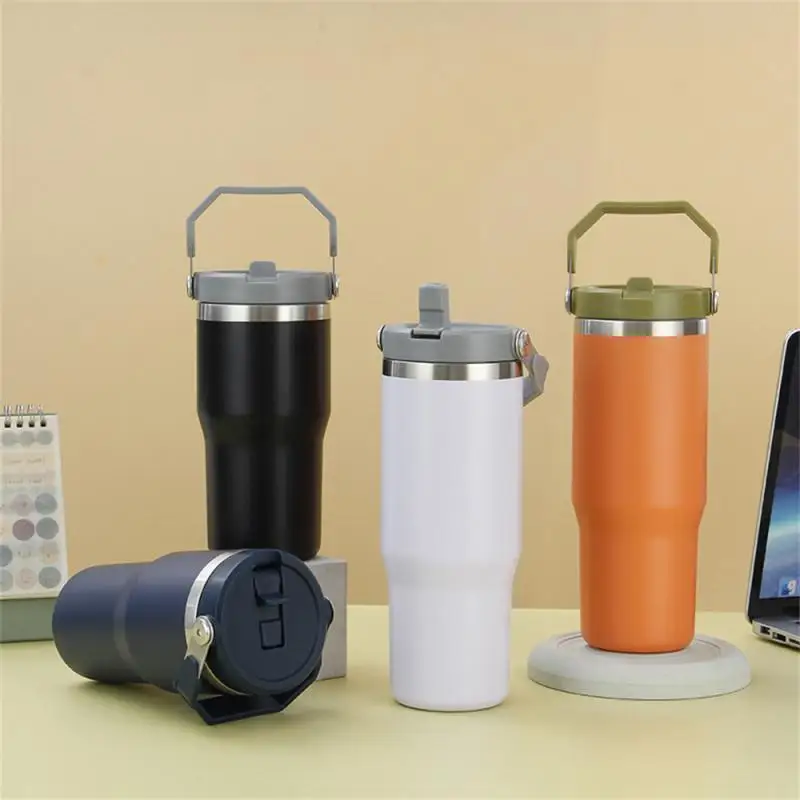 

Water Bottle Portable Anti-drop Water Bottle With Straw Universal Insulated Water Bottles With Straw