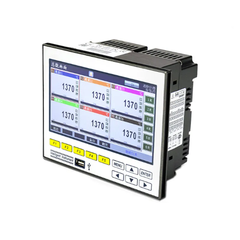 

Data logger humidity temperature multi channel paperless recorder