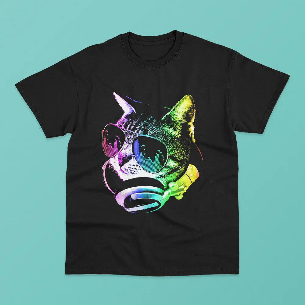 

Rainbow Music DJ Cat Classic T Shirt