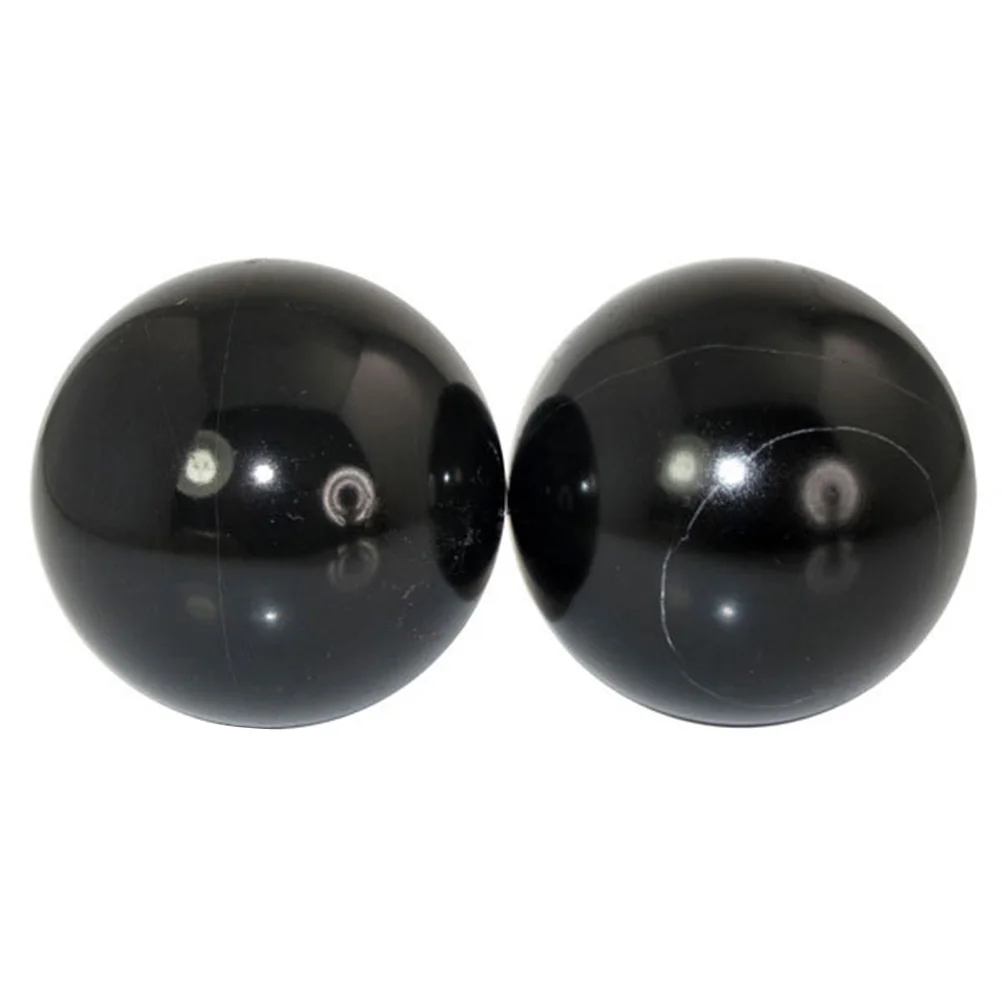 

Natural 2pcs Natural Stone Manual Tools Fitness Stone Asian Meditation Balls Finger Rocks