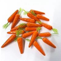 easter simulation carrot easter decorations for home artificial carrot craft kids gift favor easter bunny party decor prop