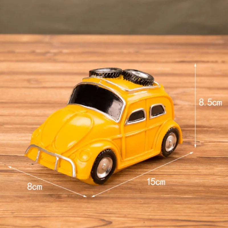 Детская игрушка копилка в форме автомобиля банки для денег шины фигурка детские