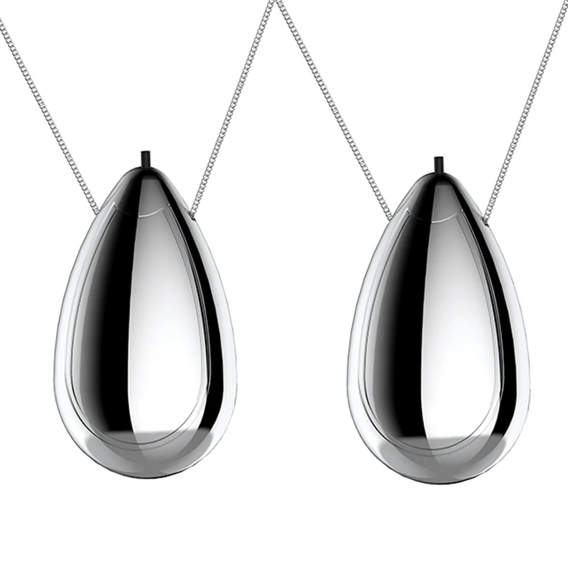 

2X Fashionable Personal Wearable Mini Portable Rechargeable Negative Ion Hanging Neck Air Purifier