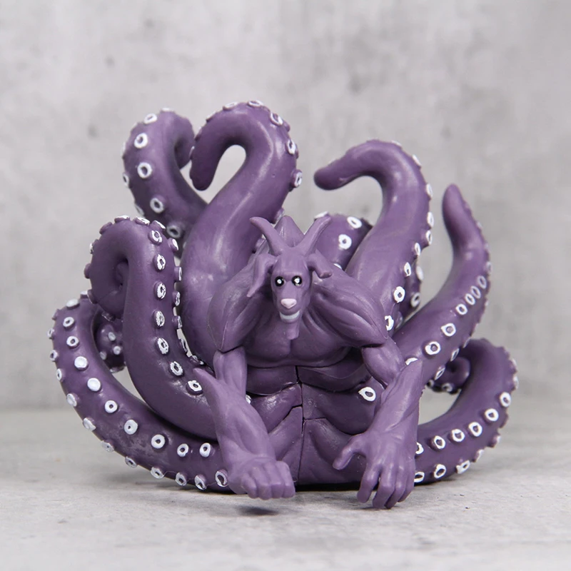 

11cm Anime Naruto Shippuden Action Figure Bijuu Hachibi Jinchuriki Killer Bee Octopus Hachibi PVC Collectible Model Toy Kid Gift