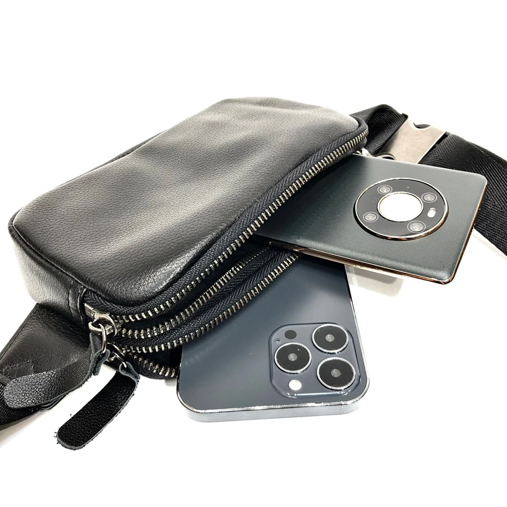 Женская сумка кросс-боди из натуральной кожи