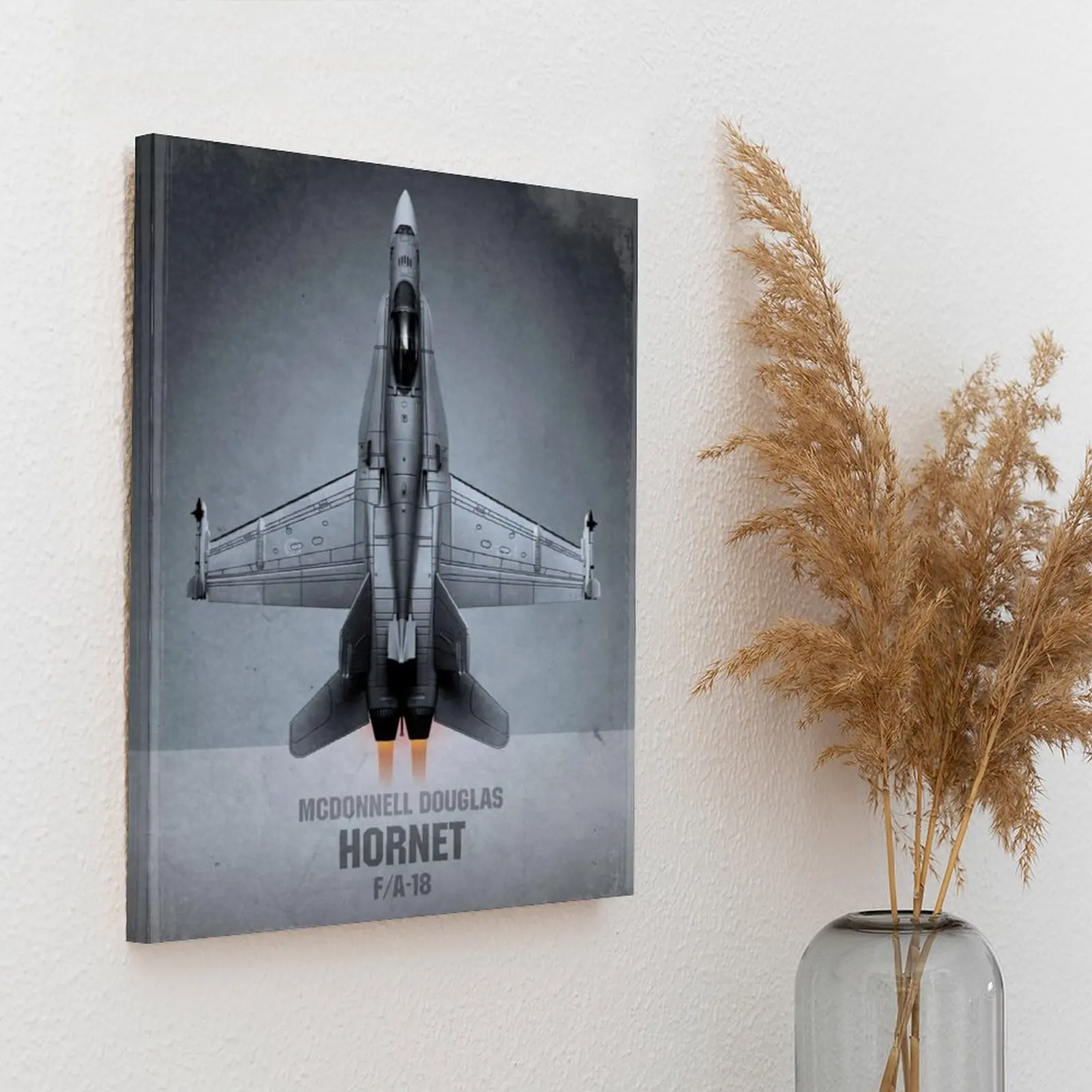 Фото F18 шершень холст живопись плакат тарелки гараж кинотеатр дизайн винтажные настенные картины в рамке №4
