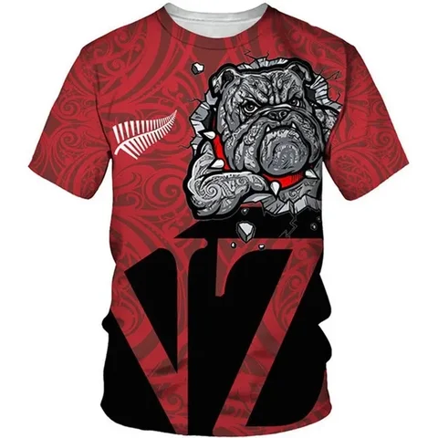 Футболка Anzac Australia и New Zealand Maori Manaia Poppy Fern Lest We Forget из полиэстера