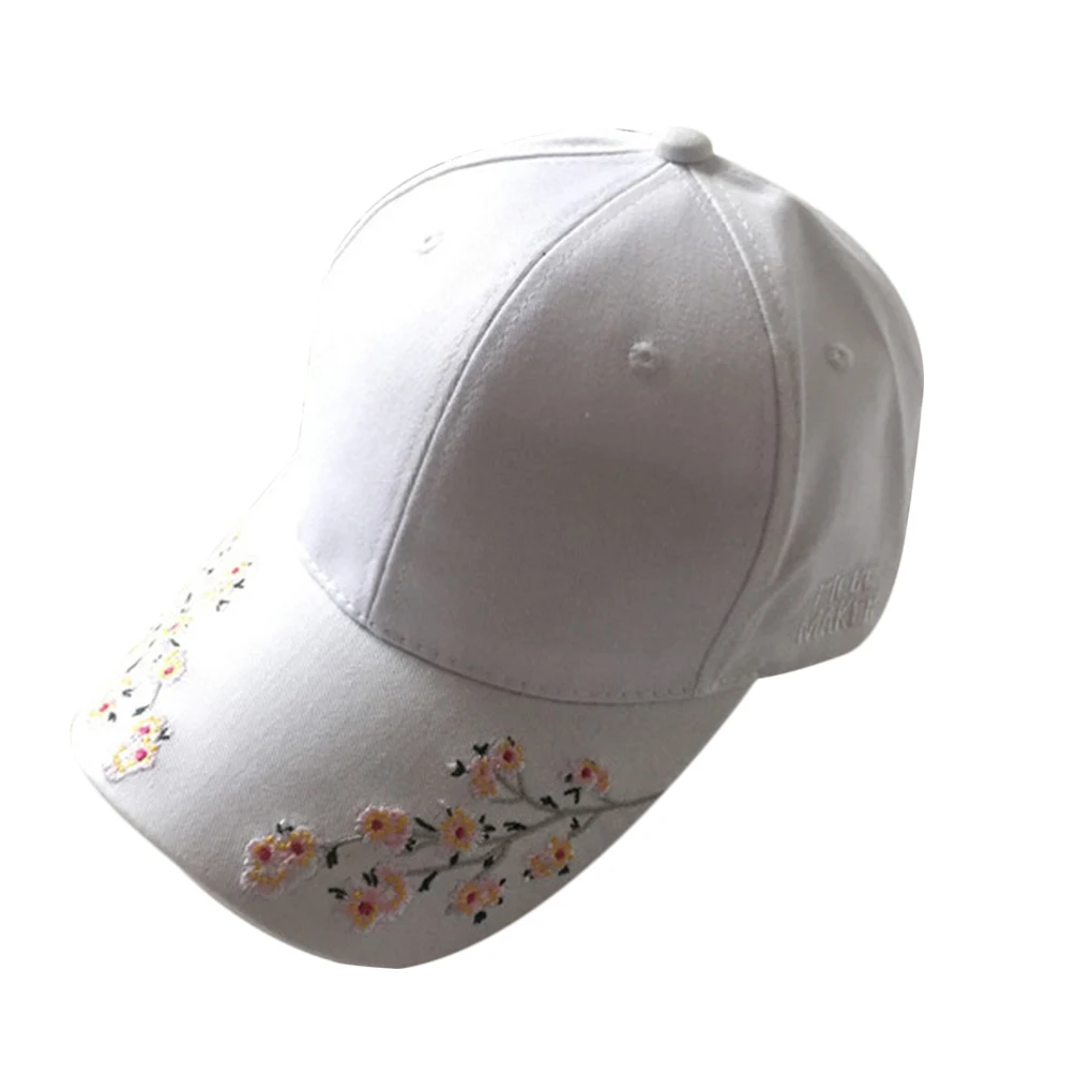 

Women Man Embroidered Cotton Duck Tongue Hat Adjustable Outdoor Baseball Hat