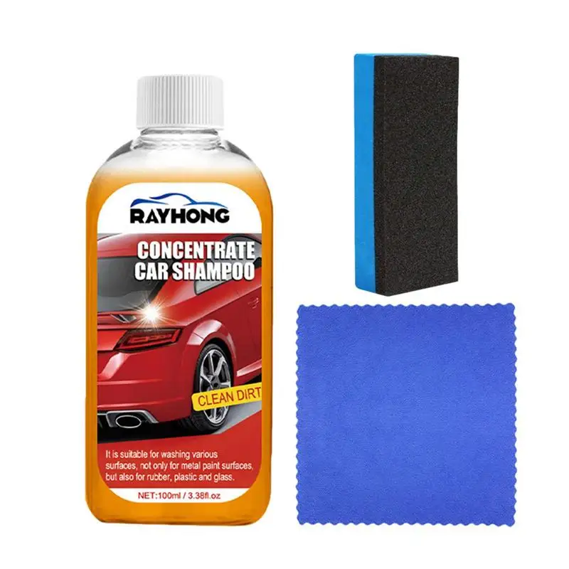 

Car Exterior Shampoo Concentrated Auto Detailing Liquid Detergent Multipurpose Automotive Cleaners Exterior Cleaning Solution