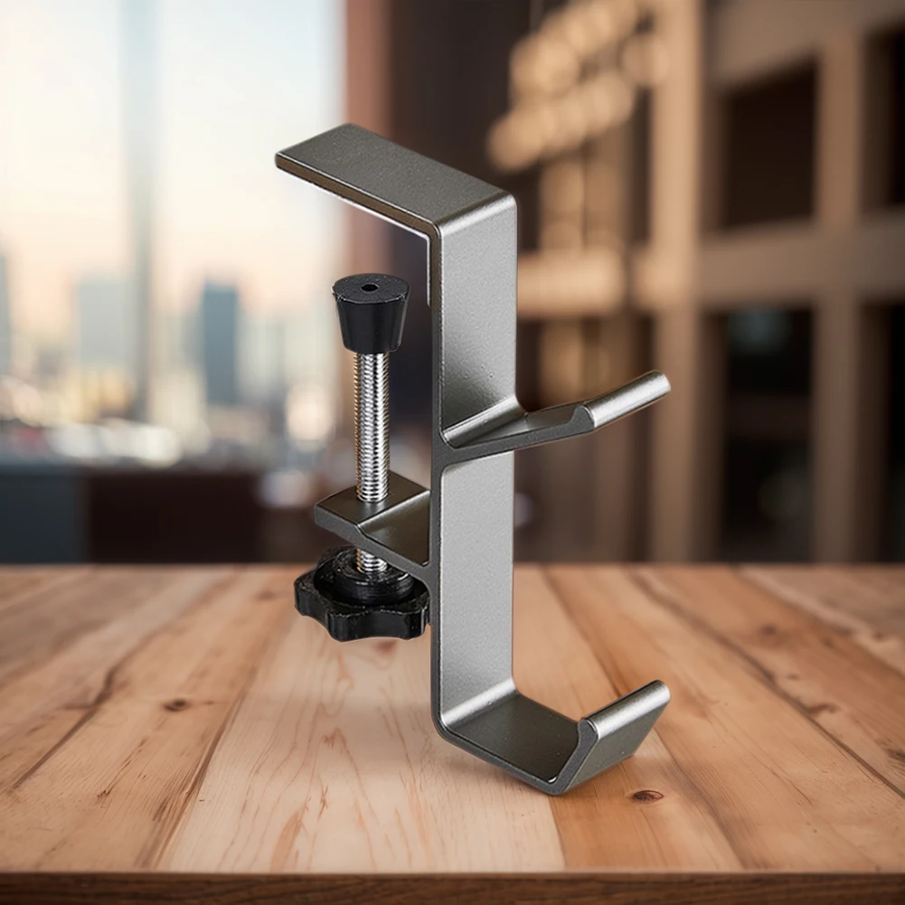 Регулируемая Настольная кромка с крючком вешалка для игровой гарнитуры