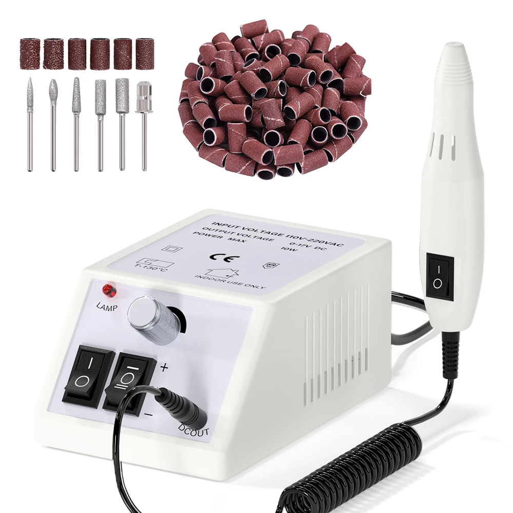 Yikoolin Профессиональный Набор Электрических Маникюрных Сверл Электронная Пилочка