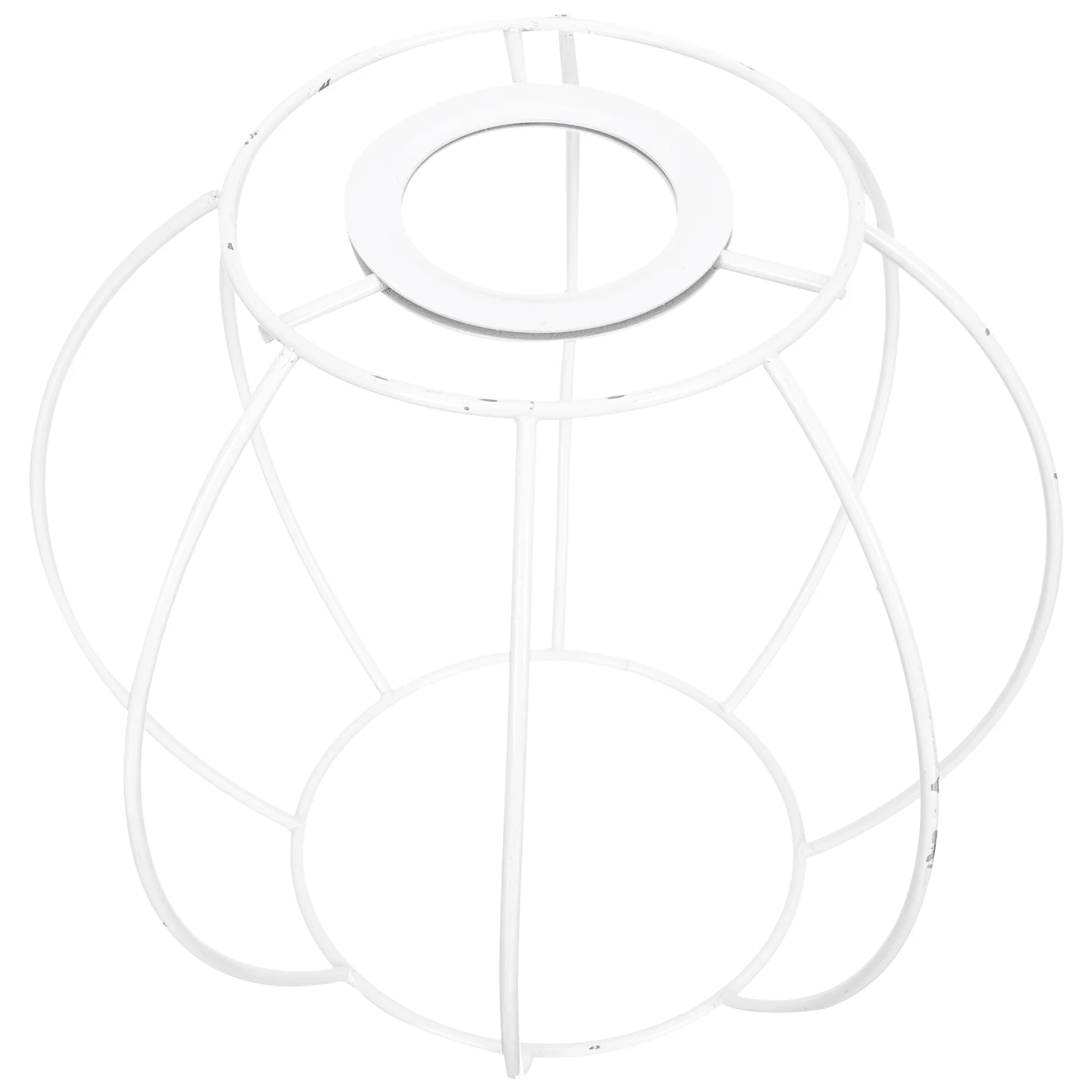 

Simple Iron Lantern Bracket Durable DIY Lamp Bracket E27 Light Support Frame
