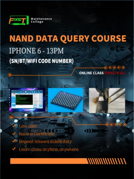 

FIXST iPhone 6 - 13PM NAND курс запроса данных