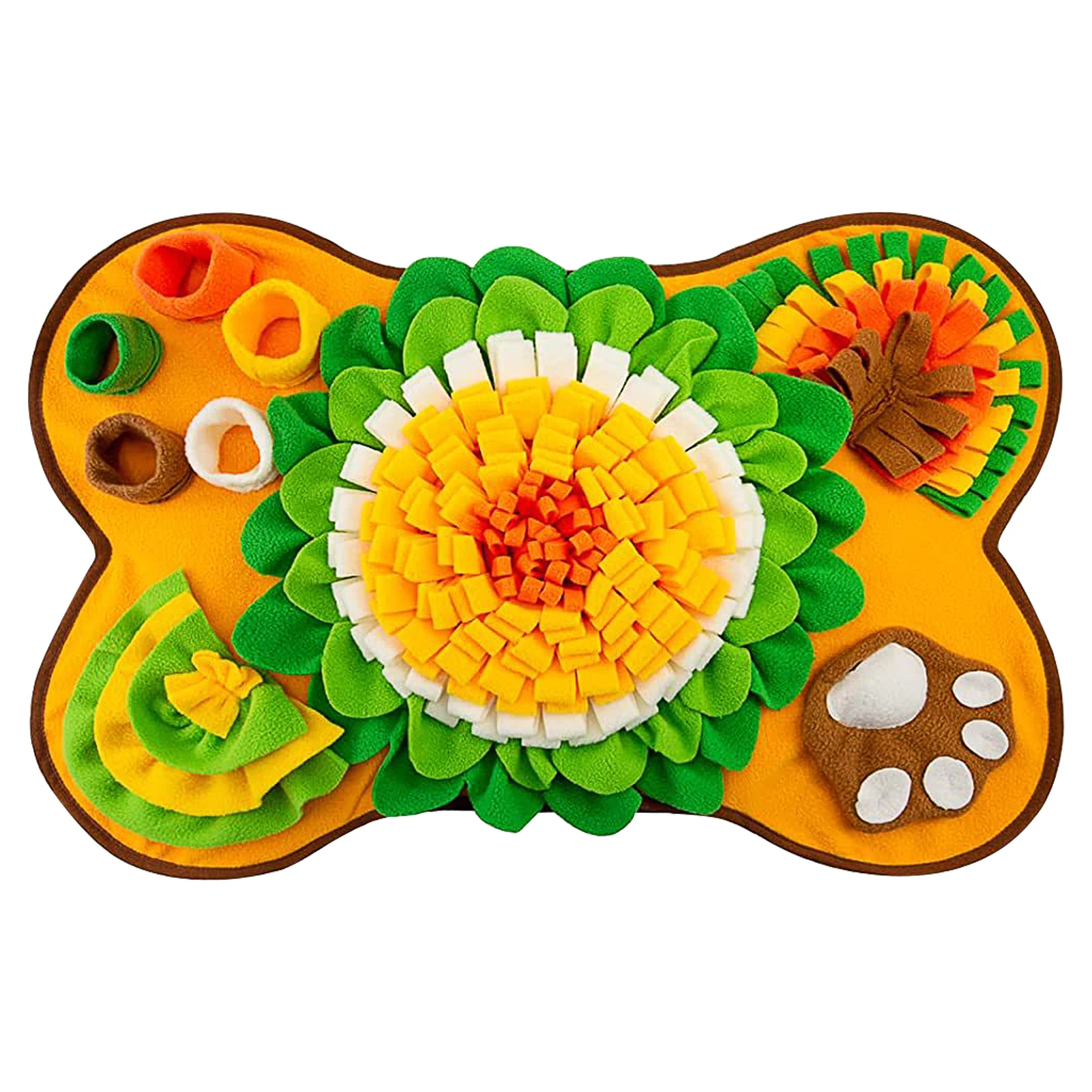 

Interactive Non Slip Cats Intelligence Toy Feedling Mat Smell Train Comfortable For Dogs Strees Relief Portable Slow Eating Soft