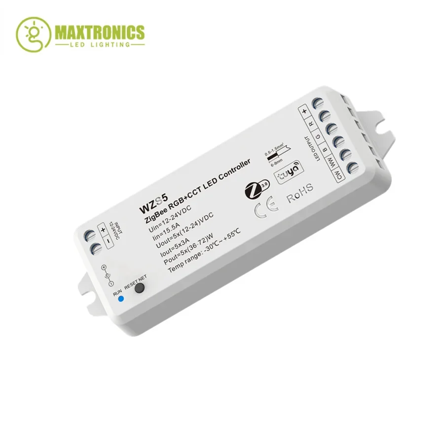 Контроллер яркости ZigBee Tuya APP 3 0 с постоянным напряжением 12-36 В постоянного тока 24 2