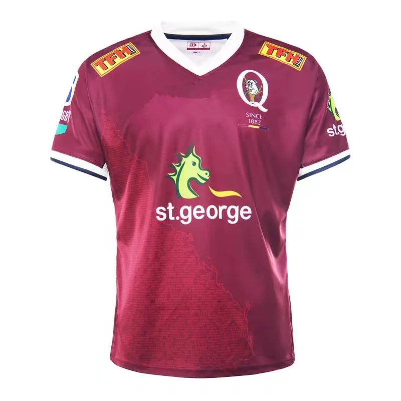 

2021 QUEENSLAND REDS SUPER RUGBY HOME JERSEY – MENS Size: S-5XL