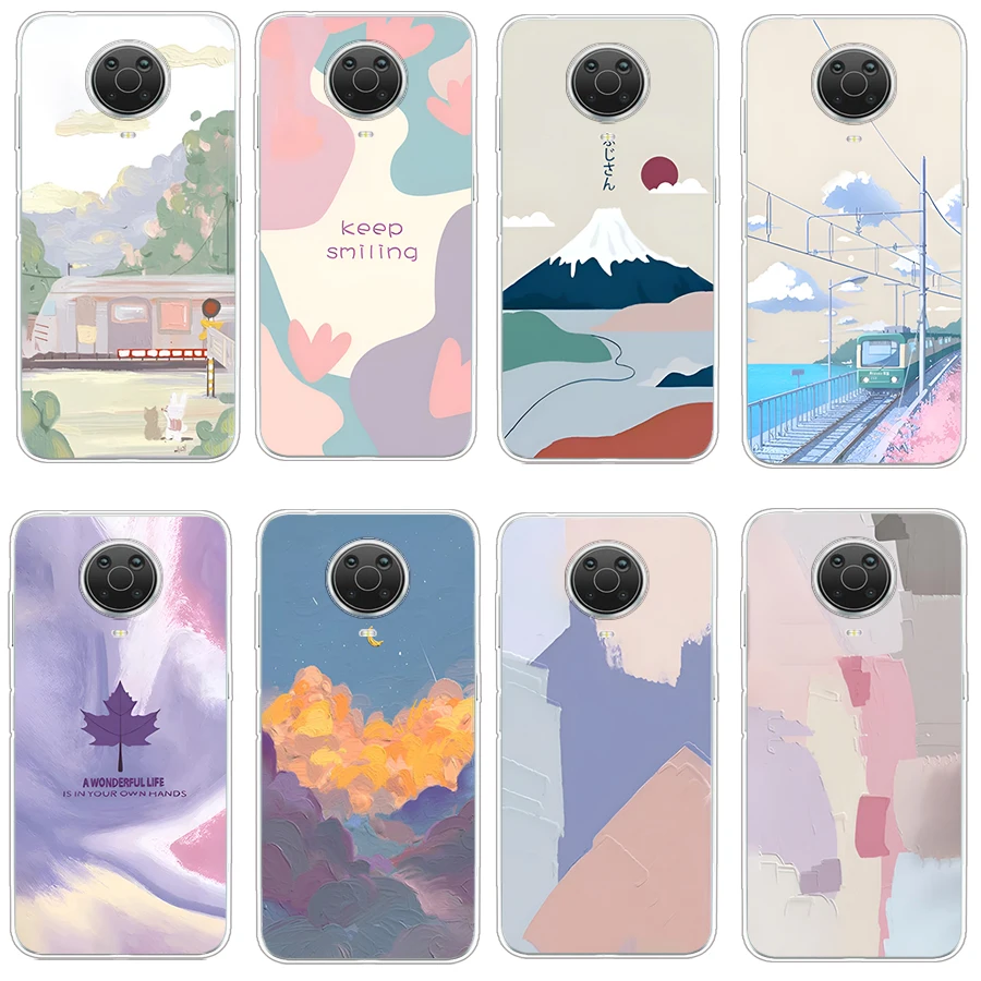 Силиконовый чехол-бампер для nokia G21 G20 G30