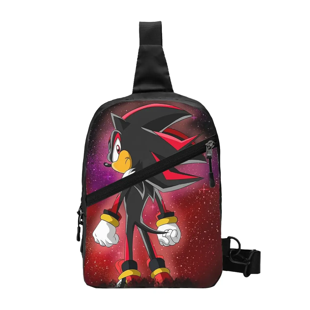 Shadow The Hedgehog 1 нагрудная сумка мужской рюкзак через плечо дорожный походный на