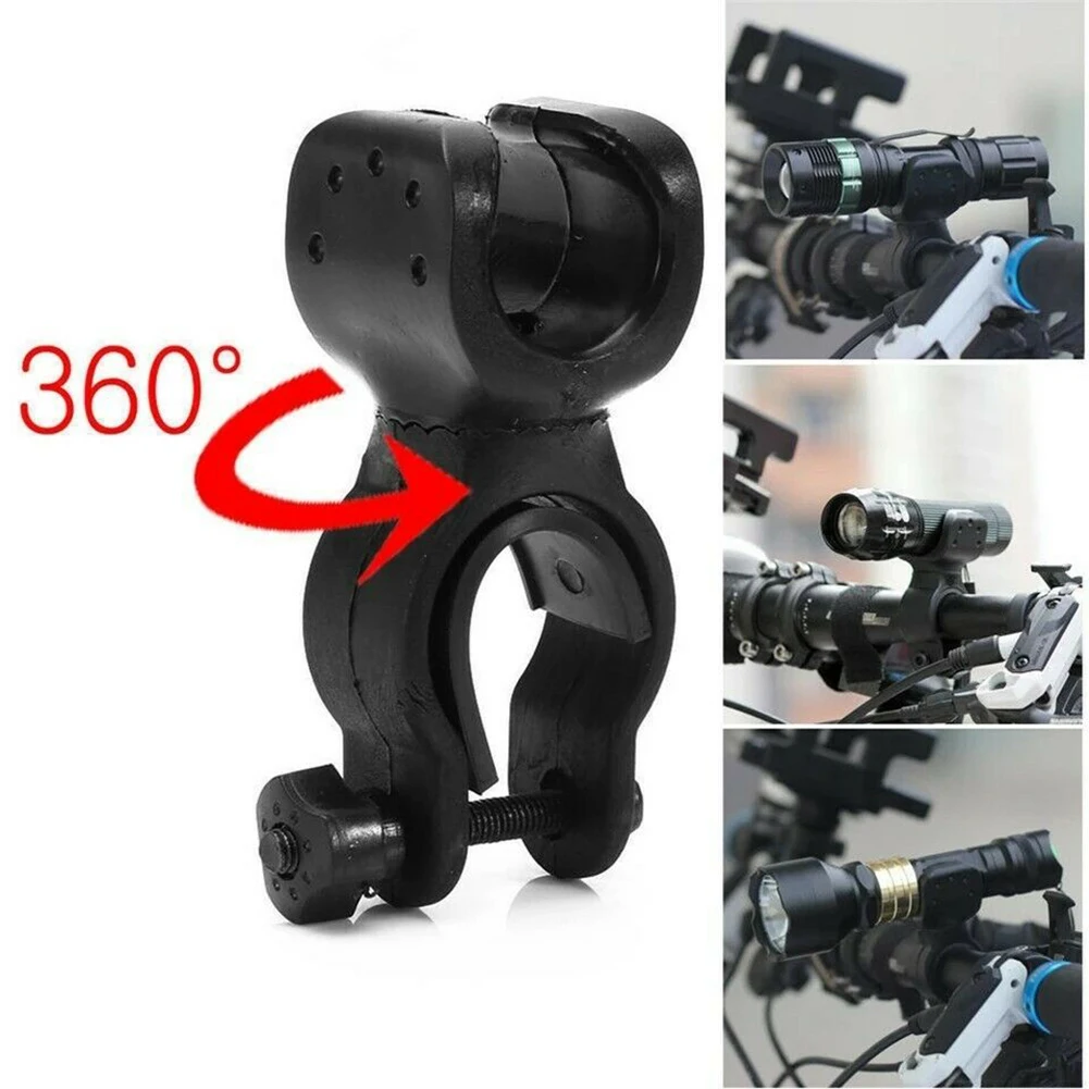 

Easy 360 Rotation Bicycle Mount Road Bike Headlight Flash Light Torch Holder Mounting Brackets Headlamp Cycling Parts