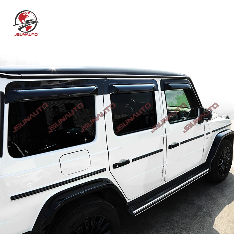 

For Benz G Class W464 G500 G550 G650 G55 G63 G65 Wind Deflectors Rain Guards Windows Visor Rainshield Shade Cover