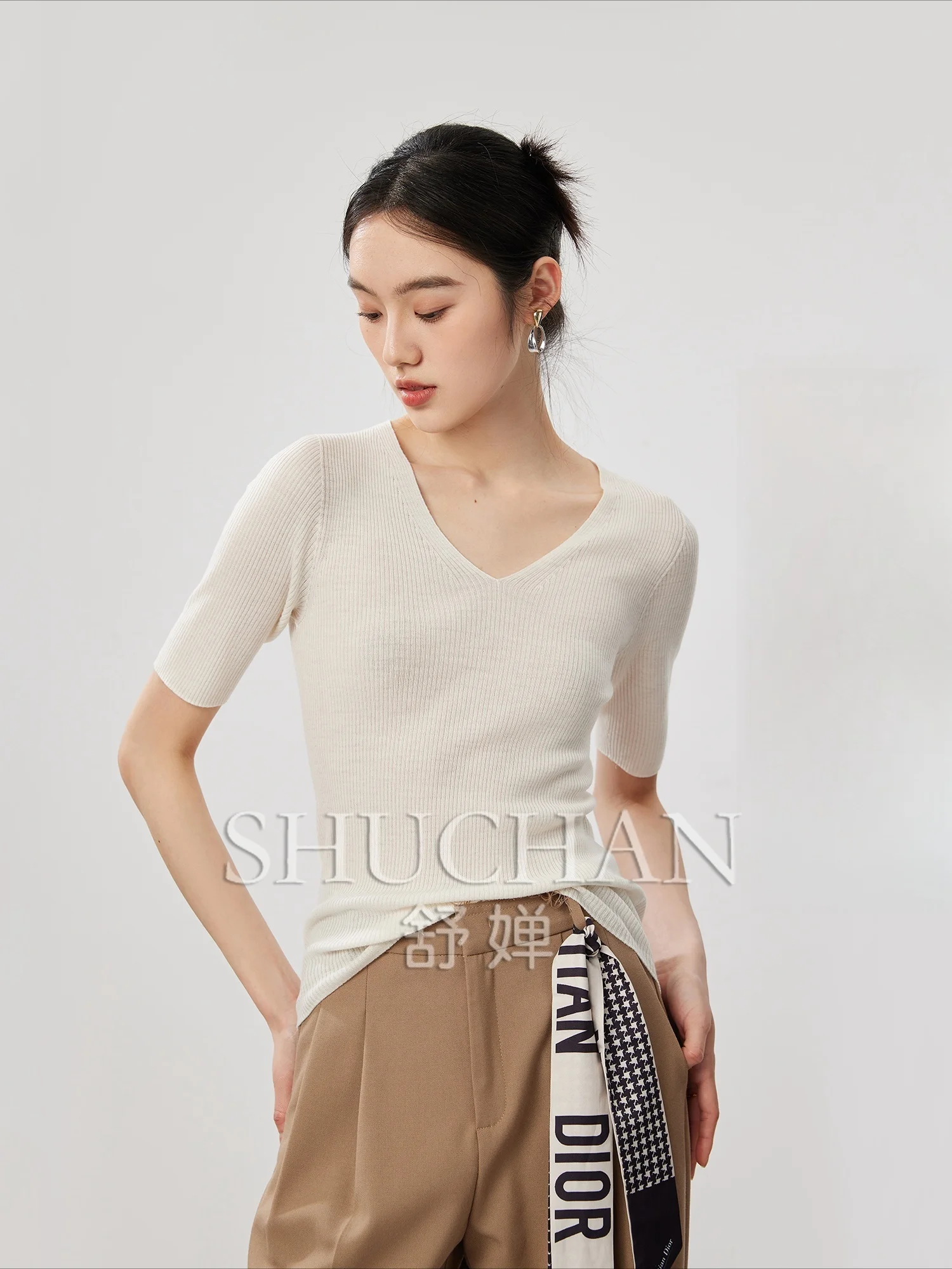 Антибактериальная камвольная пряжа Yangtze по индивидуальному заказу бесшовный