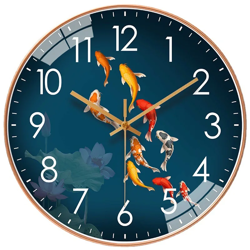 

Wall Clock Silent Non-Ticking 10 Inch Quality Quartz Battery Operated Round Easy to Read Home/Kitchen/Office/Playroom Clocks