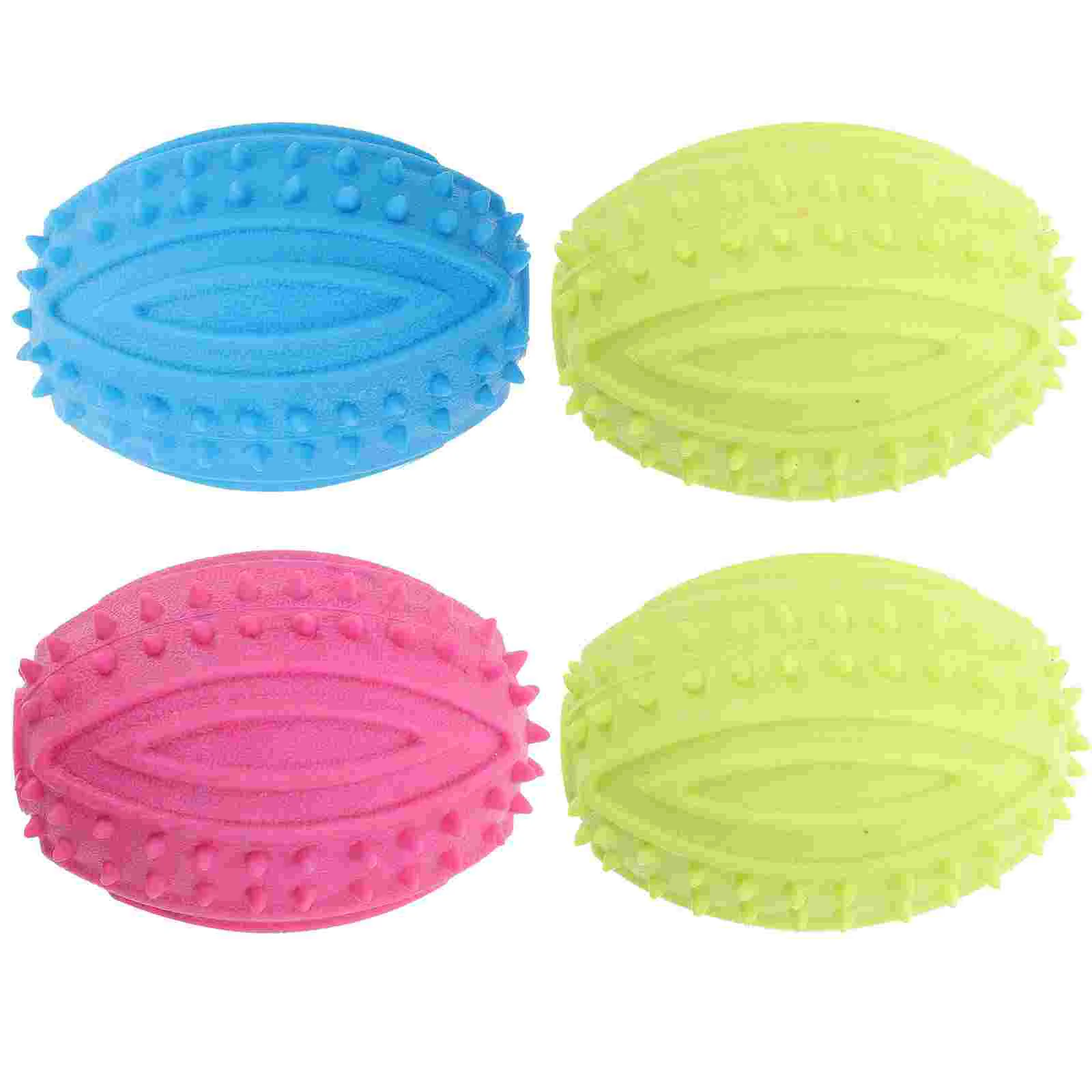 

4pcs Pet Funny Practical Creative Dog Pet Dog Dog Rugby Pet