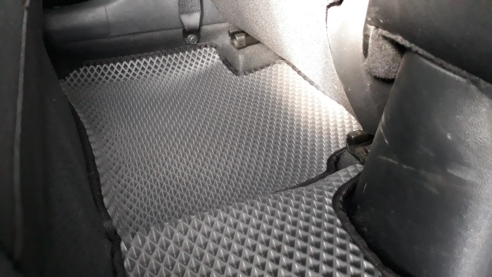 Автомобильные коврики для Toyota Land Cruiser Prado 120 2002-2009, мини-ромб из пены EVA с ячеистой структурой.