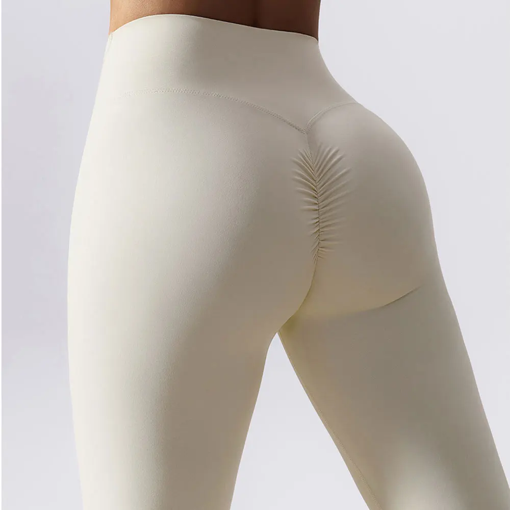 

Yoga Pants High Waist Gym Scrunch Butt Leggings Sport Women Fitness Seamless Female Legging Tummy Control Running Training Tight