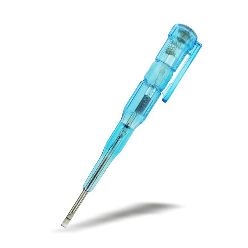 

1Pc Single-Use Test Pen Electric Test Electric Pen Dual-use Steel Batch Electric Test Pen Electrician Factory Engineering Home