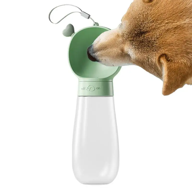

Portable Dog Water Bottle Dog Water Bottle Dispenser 600ml Leak Proof Easy To Carry & Feed For Walking Hiking Travel Accessories