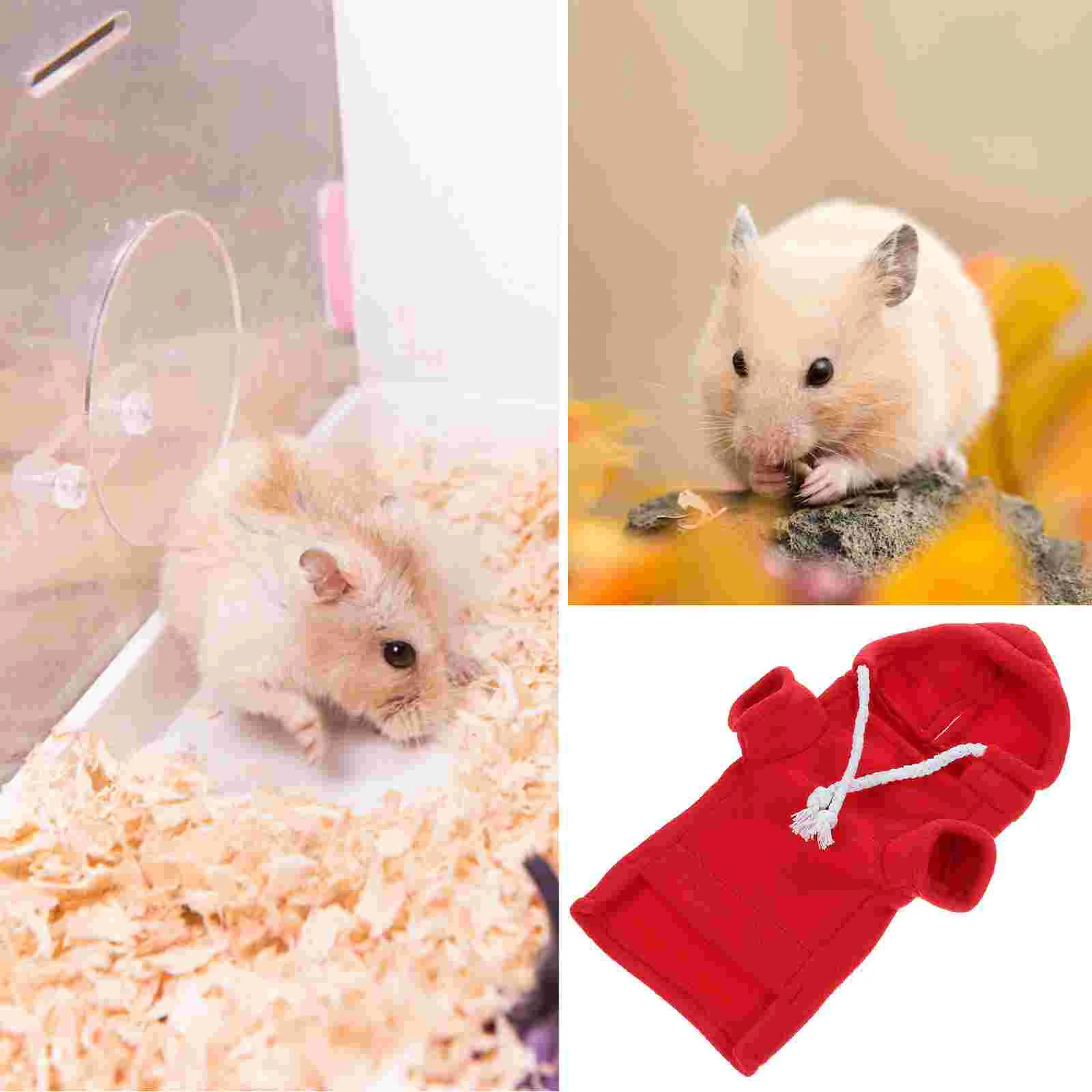 Одежда Верхняя одежда Толстовка для хорька Домашнее животное Хомяк Морская