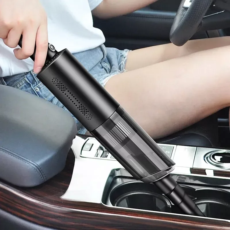 

Wireless Portable Car Vacuum Cleaner with Handheld Vacuum Cleaner Car Household Dual-use 120W 6000pa Strong Suction Mini Cleaner