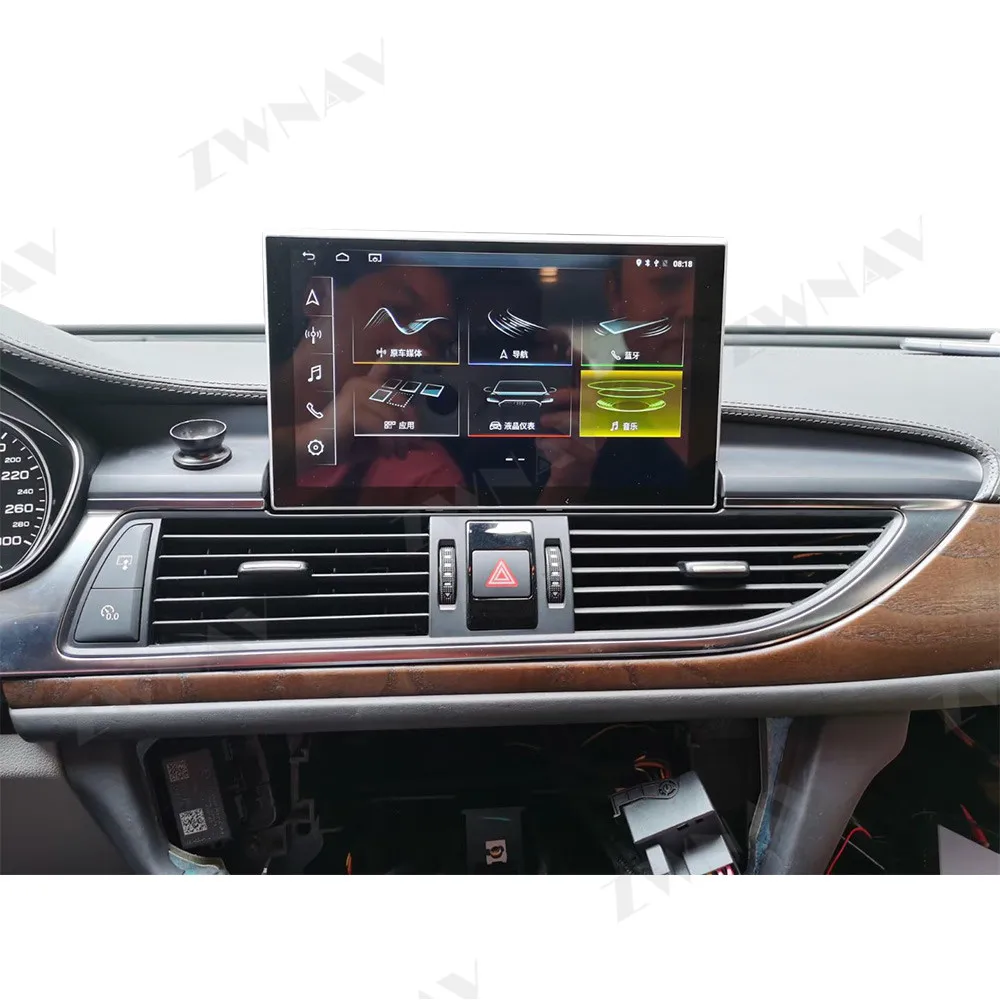 Автомобильный радиоплеер на Android 8 ГБ 2012 для Audi A6 2016- стерео GPS-навигатор монитор MMI