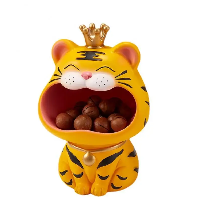 

Tiger Key Storage Ornaments Living Room Porch TV Cabinet Home Decoration Housewarming Gift Year Of The Tiger Mascot