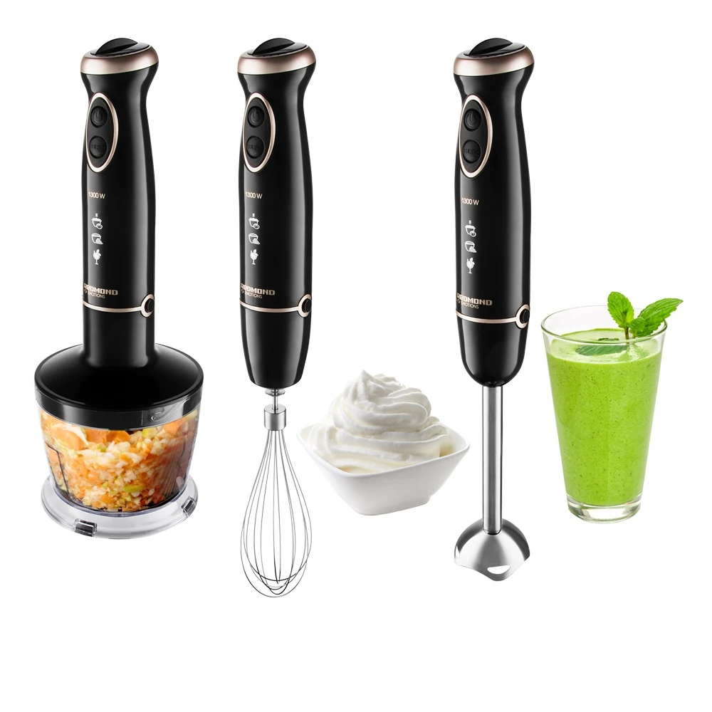 Блендер REDMOND RHB-2993 Черный/шампань |