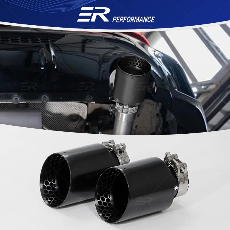 Наконечник Выхлопной Трубы ER Upgrade аксессуары для автомобиля сотовый матовый