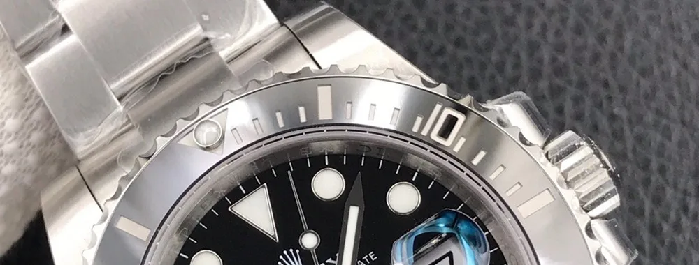 

Высококачественные автоматические механические мужские часы 40 мм браслет из нержавеющей стали часы с сапфировым стеклом