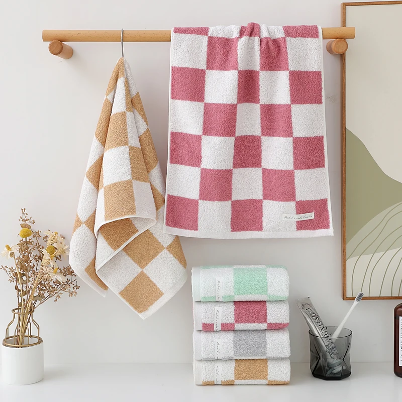 

1 Pcs Bath Towel Sets Absorbent Quick Drying Cotton Beach Swim Sport Bath Towels For Home Car Wash Care Cleaning Towel Bathroom