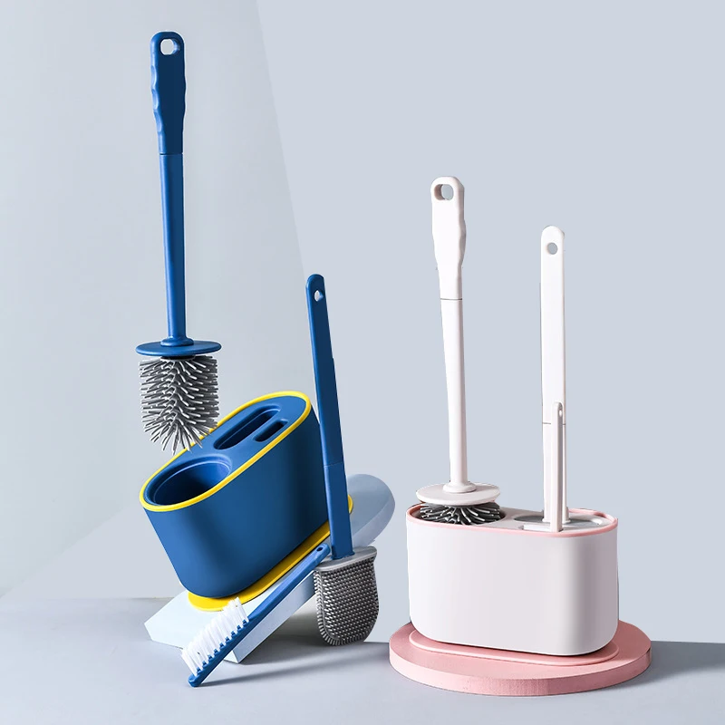 

Набор щёток для туалета 3 в 1, длинные щётки, инструменты для чистки, аксессуары для ванной комнаты, настенные приспособления для Чистки унит...
