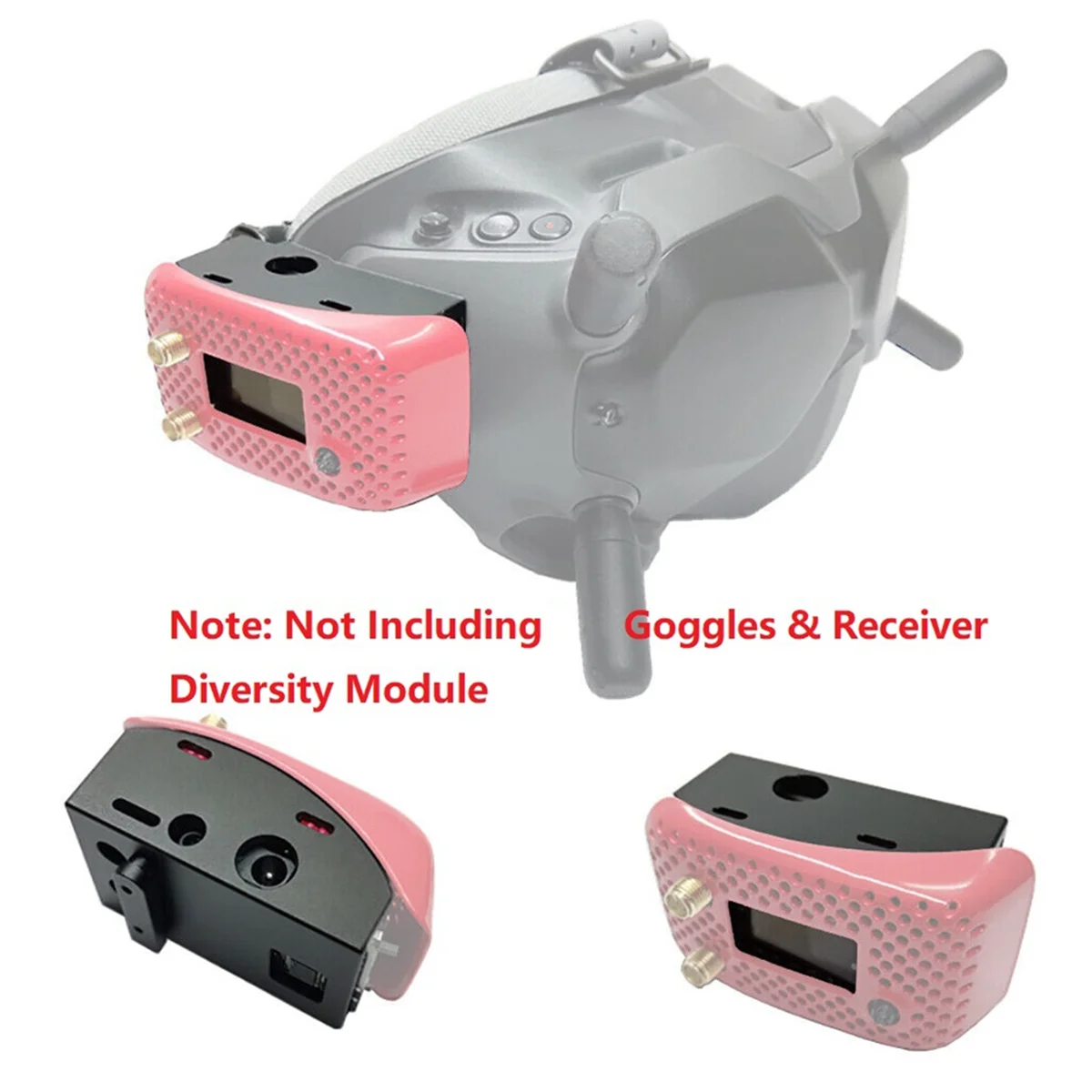 Для DJI FPV Goggles V2 Flight Внешний аналоговый комплект модуля приемника 5.8G RX PORT 3.0 для